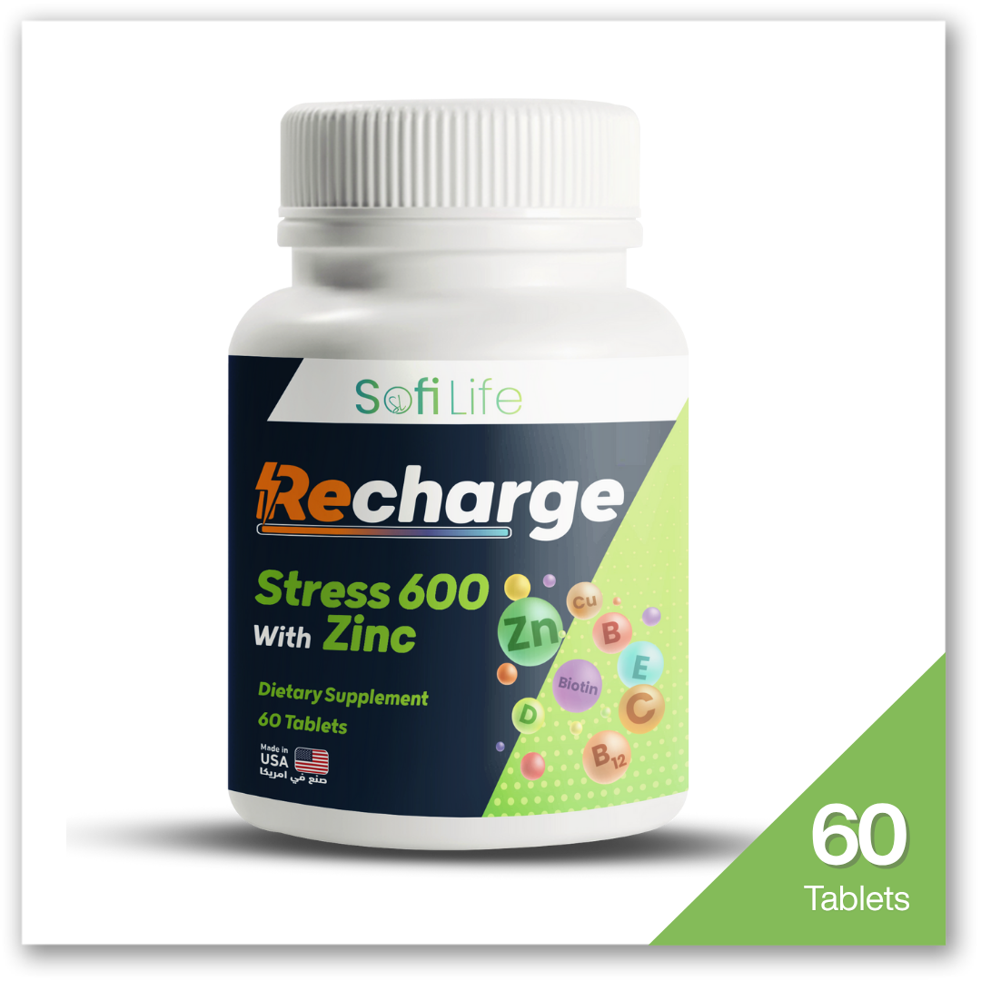 Recharge Stress 600 with Zinc