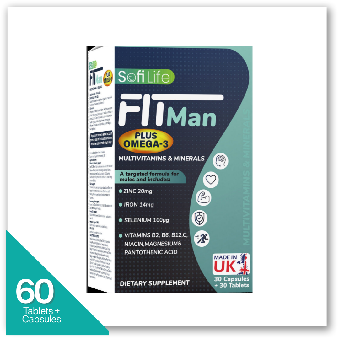 FIT Man plus Omega 3 - Multivitamins & Minerals