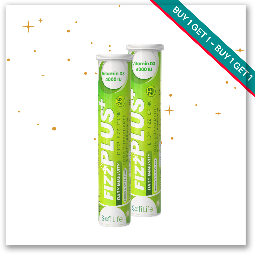 Fizz Plus Vitamin D3 4000 IU - Buy 1 Get 1 Free