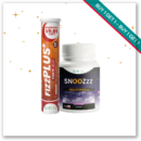 FizzPlus Forte Magnesium+Vit B6 + SnooZzz Melatonin 2 mg