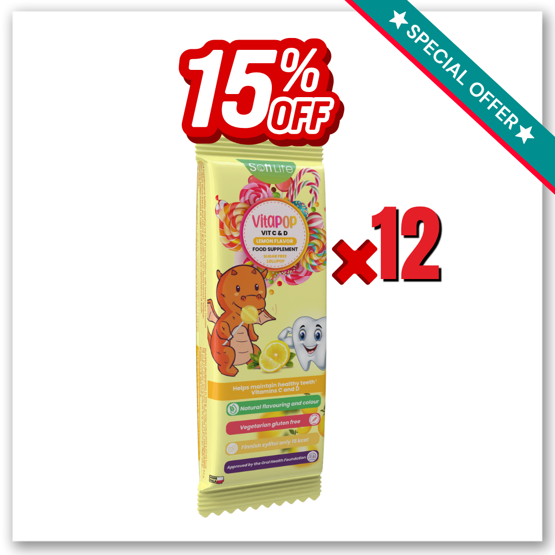 12 Lollipops Vitamin bundle (vitamin C+D)