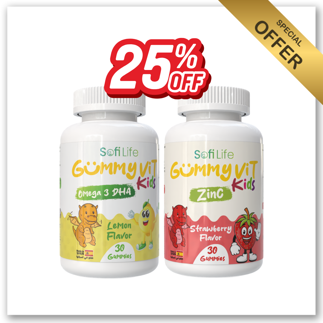 Study Bundle (GummyVit kids Omega3 DHA + GummyVit kids Zinc)