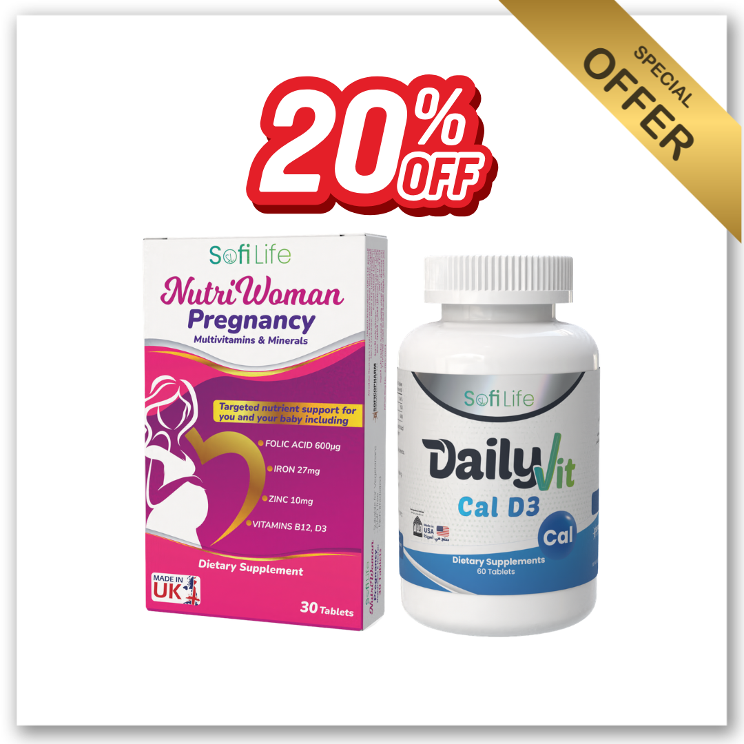Pregnancy Support Bundle  (NUTRI Woman Pregnancy + Cal-D3)
