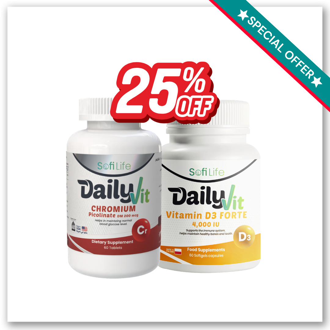 Weight Management (DailyVit Chromium +  Dailyvit D3 Forte 4000)